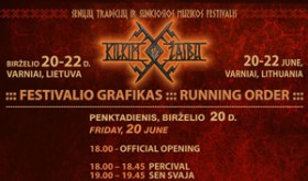 Skelbiama festivalio „Kilkim žaibu XV“ programa